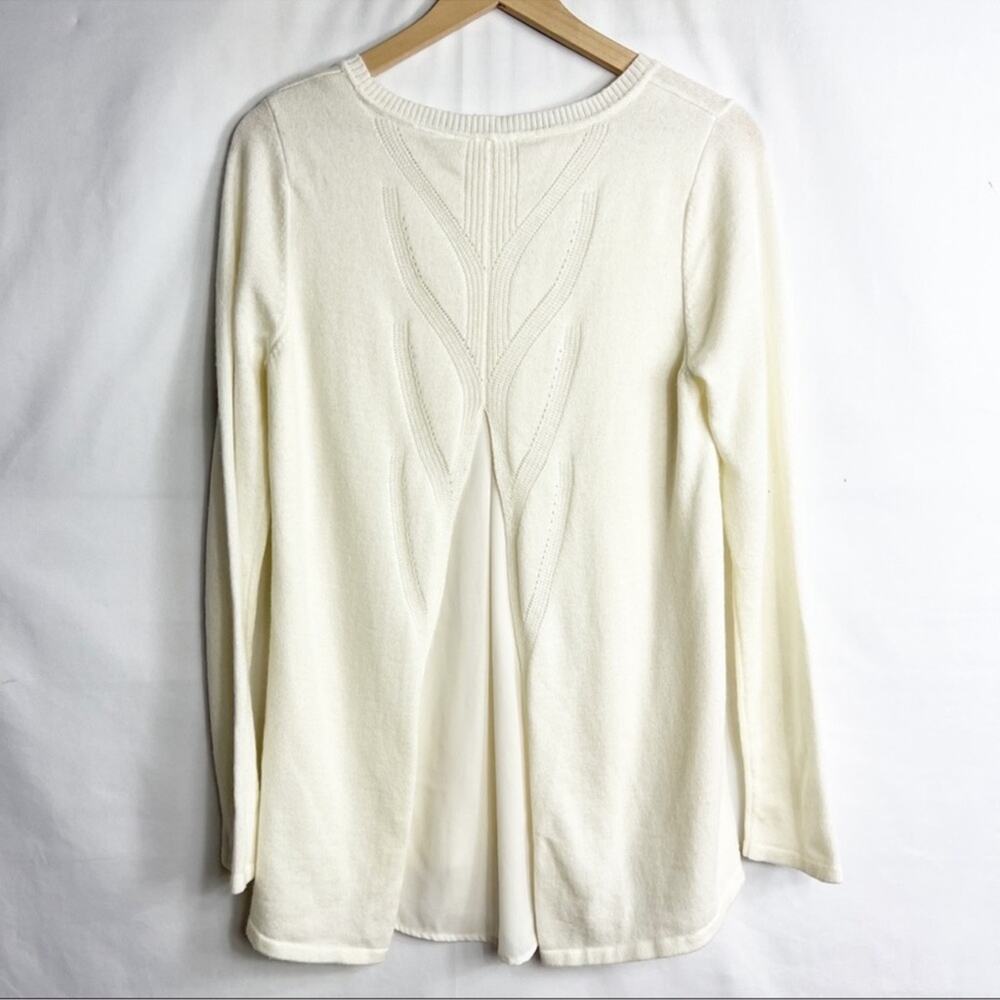 SOFT SURROUNDINGS Sirena A-Line Sweater Chiffon Insert in PS - Picture 7 of 7